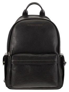 Brunello Cucinelli | Brunello Cucinelli Logo Printed Backpack