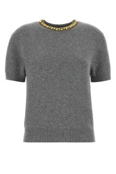 Prada | Prada Embellished Short Sleeved Jumper
