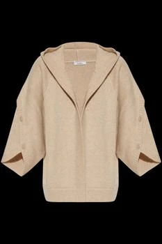 Max Mara | Max Mara Vals Button Detailed Open-Front Cardigan