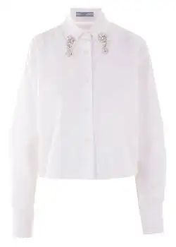 Prada | Prada Embellished Button-Up Shirt