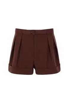 Yves Saint Laurent | Saint Laurent Belted Tailored Shorts