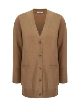 Max Mara | Max Mara Villar V-Neck Long-Sleeved Cardigan