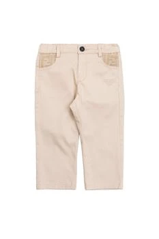 Fendi | Fendi Kids Logo Embroidered Straight Trousers