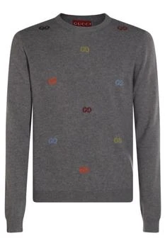 Gucci | Gucci Logo Intarsia Knit Jumper