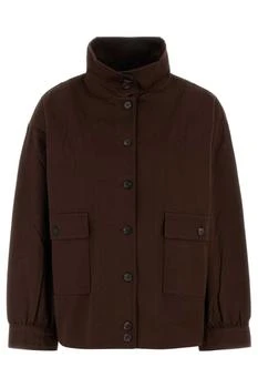 Prada | Prada Long-Sleeved Button-Up Jacket