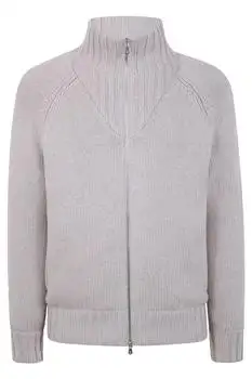 Brunello Cucinelli | Brunello Cucinelli Zip-Up High Neck Cardigan