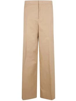 Jil Sander | Jil Sander Pleated Wide Leg Pants