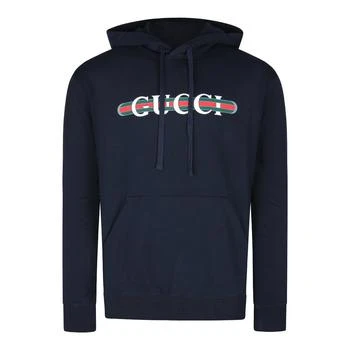 Gucci | Gucci Printed Jersey Hooded Sweatshirt