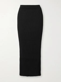 Jil Sander | Ribbed-knit Maxi Skirt