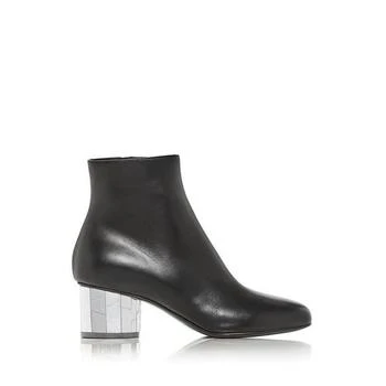 Salvatore Ferragamo | Ferragamo Black Florrie 55 Block Heel Ankle Boots, Size 5 C