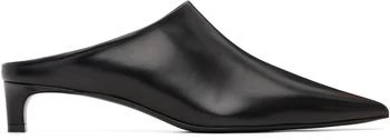 Jil Sander | Black Mule Heels