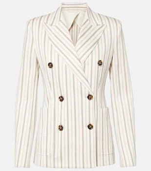 Max Mara | Pensile cotton and linen blazer