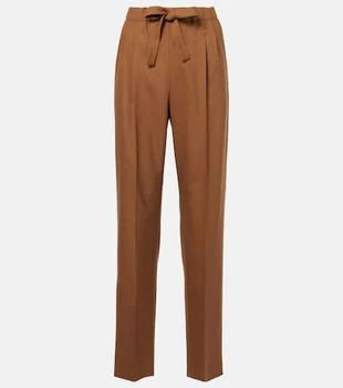 Max Mara | Edera wool, mohair and silk pants