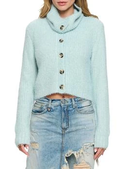 Cowlneck Cropped Sweater