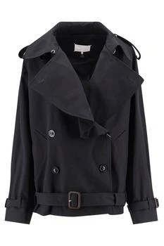 MAISON MARGIELA | Maison Margiela Double-Breasted Cropped Caban