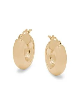 Saks Fifth Avenue | 14K Yellow Gold Huggie Hoop Earrings