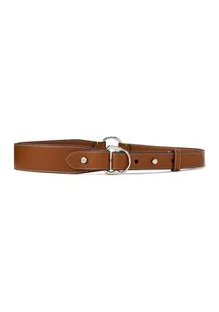Ralph Lauren Equestrian D-Ring Leather Belt