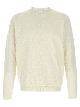 Fendi | Fendi FF Monogram Crewneck Knitted Jumper
