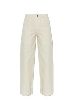 Moncler | Moncler Logo Detailed Straight-Leg Trousers