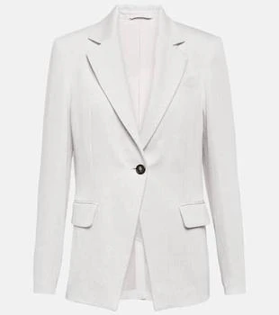 Brunello Cucinelli | Cotton and linen blazer