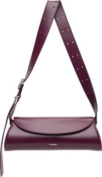 Jil Sander | Burgundy Cannolo Small Bag