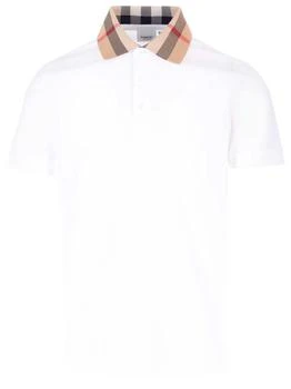 Burberry | Burberry Checked Short-Sleeved Polo Shirt
