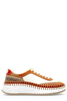 Chloé | Chloé Stitch Detailed Lace-Up Sneakers