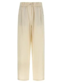 Brunello Cucinelli | Brunello Cucinelli Elasticated Waist Straight Leg Trousers