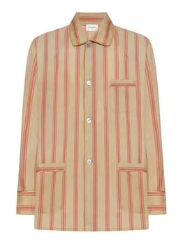 Yves Saint Laurent | Saint Laurent Striped Button-Up Pajama Top