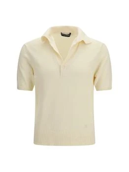 Dolce & Gabbana | Dolce & Gabbana Logo Detailed Polo Shirt