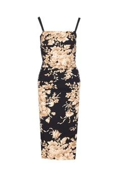 Dolce & Gabbana | Dolce & Gabbana Floral Printed Midi Slip Dress