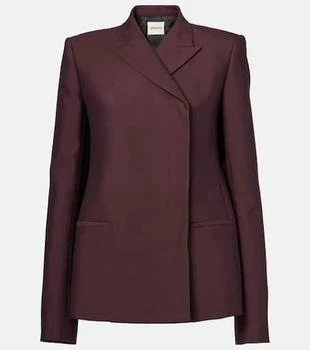 Khaite | Silvannah wool and silk blazer
