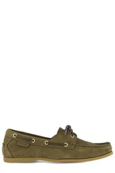 Tom Ford | Tom Ford Round-Toe Lace-Up Boat Loafers