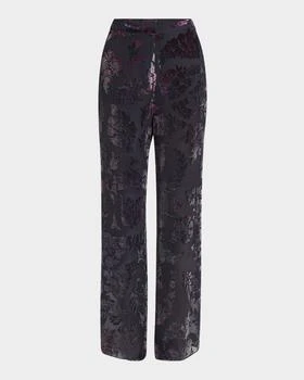 ETRO | Devore Sheer Wide-Leg Trousers