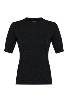 Versace | Versace Short-Sleeved Knitted Top