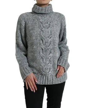 Dolce & Gabbana | Cashmere Turtle Neck Pullover Women's Sweater