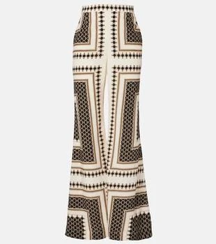 Zimmermann | Printed wide-leg pants