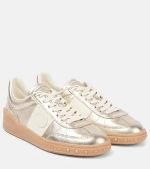Valentino | Upvillage metallic leather sneakers