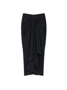 Givenchy | Givenchy Draped Midi Skirt