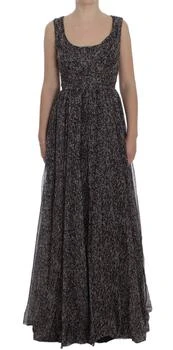 Dolce & Gabbana | Silk Shift Gown Full Length Women's Dress