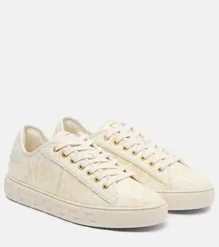 Versace | Greca canvas sneakers