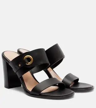 Gianvito Rossi | 85 leather mules