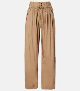 Isabel Marant | Inaya layered wide-leg pants