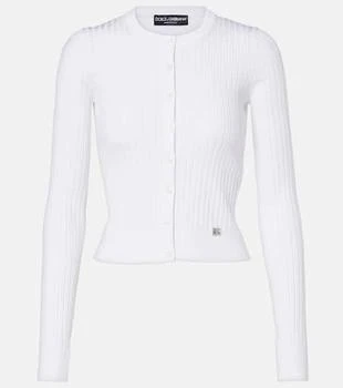 Dolce
Gabbana | Ribbed-knit cardigan
