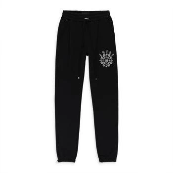 AMIRI | CRYSTAL STICK POKE BLACK SWEATPANTS