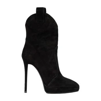 Giuseppe Zanotti | Pointy Suede Black Boots- '20s