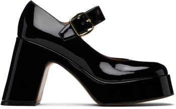 Stella McCartney | Black Patent Mary Jane Heels
