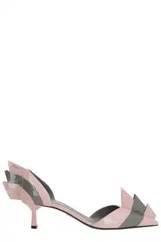 Prada | Prada Panelled Slip-On Pumps