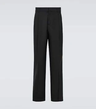 Versace | Wool straight pants