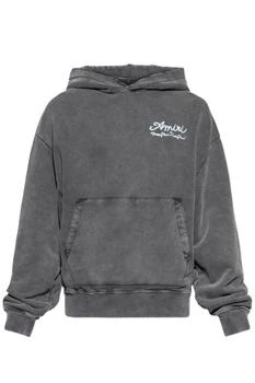 AMIRI | Amiri Logo Embellished Vintage Effect Hoodie